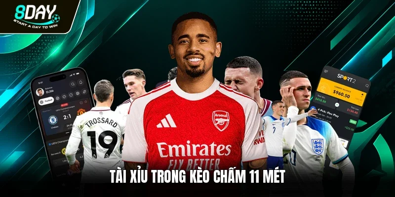Tài xỉu trong kèo chấm 11 mét